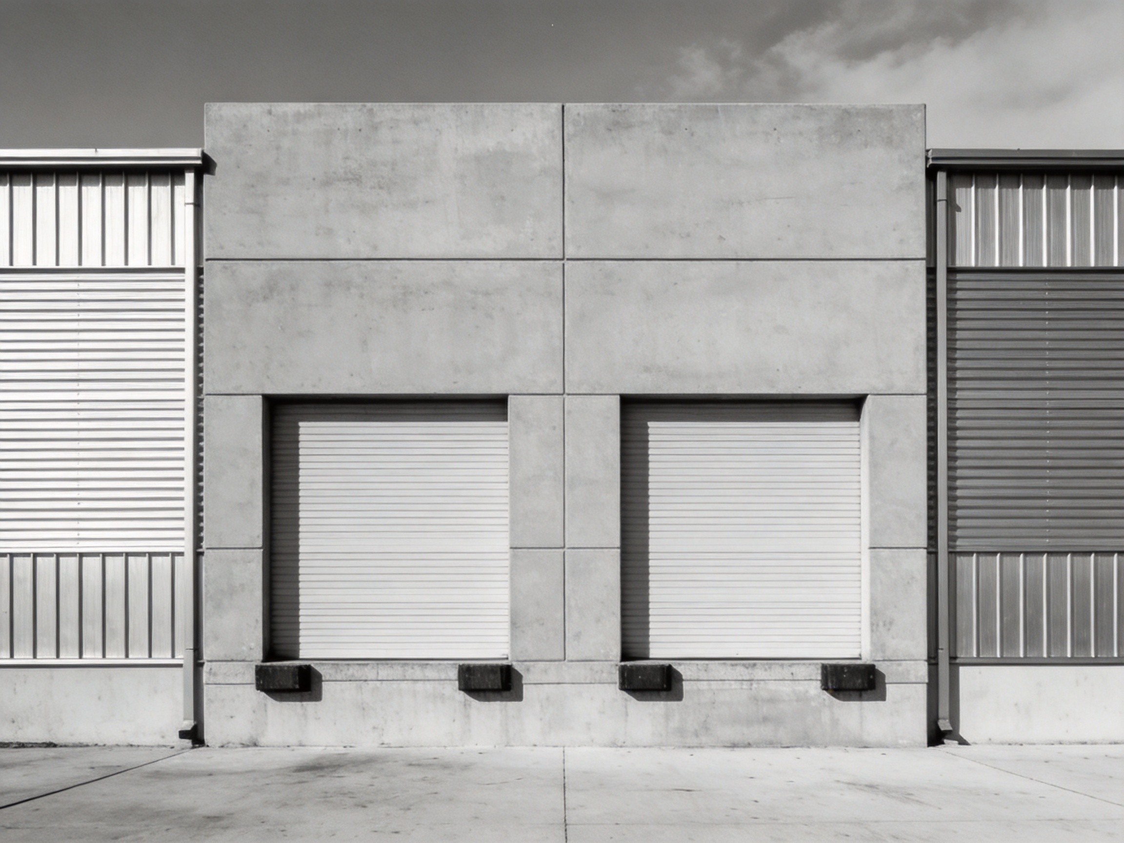 致敬Lewis Baltz风格的工业建筑立面